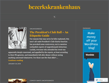 Tablet Screenshot of bezerkskrankenhaus.com
